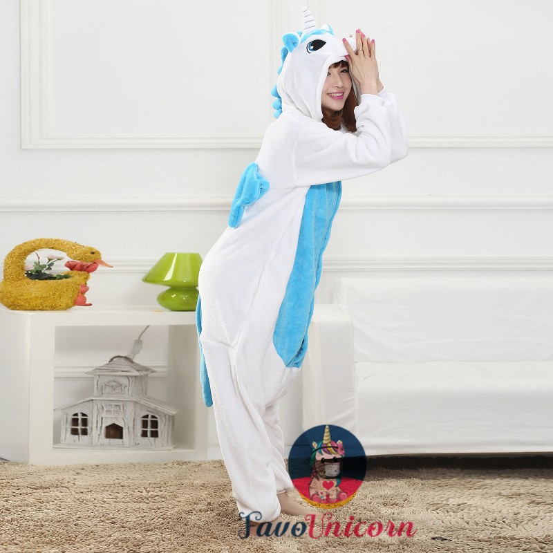 945 Mark Regeneratief Blue Unicorn Onesie for Women & Men Costume Onesies Pajamas Halloween  Outfit - Favounicorn.com