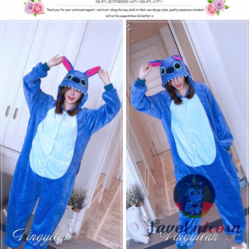 Lilo & Stitch Adults Stitch Kigurumi Costume 