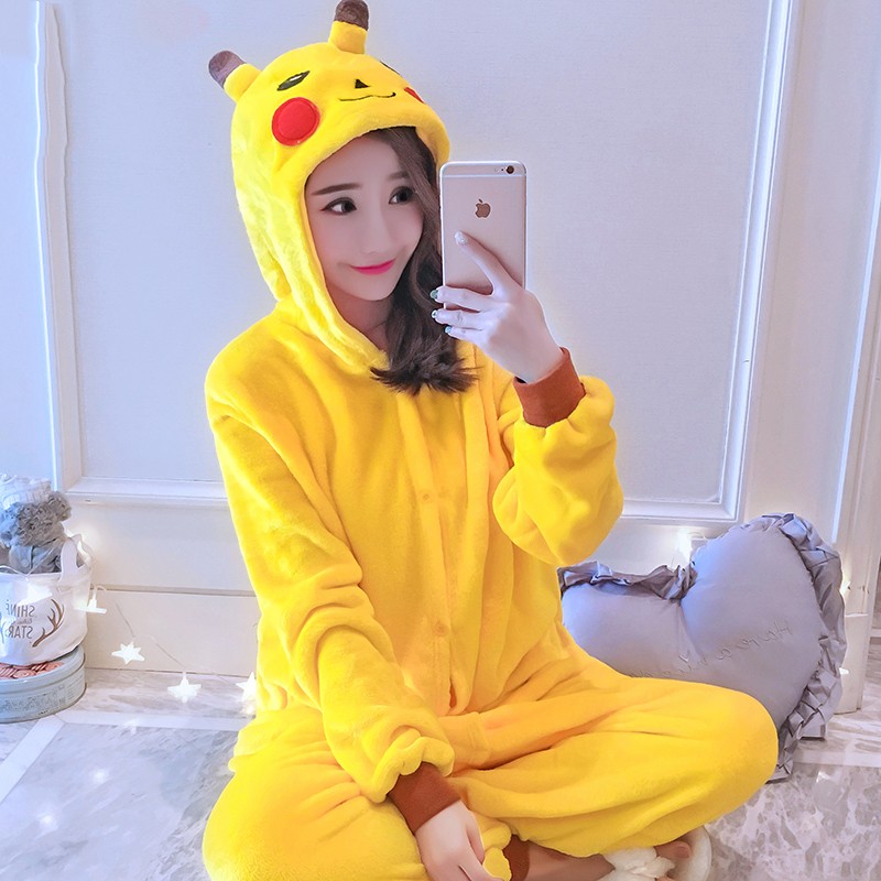 kolf Midden Ster Pikachu Onesie Costume Pajamas for Adults & Teens Halloween Outfit -  Favounicorn.com