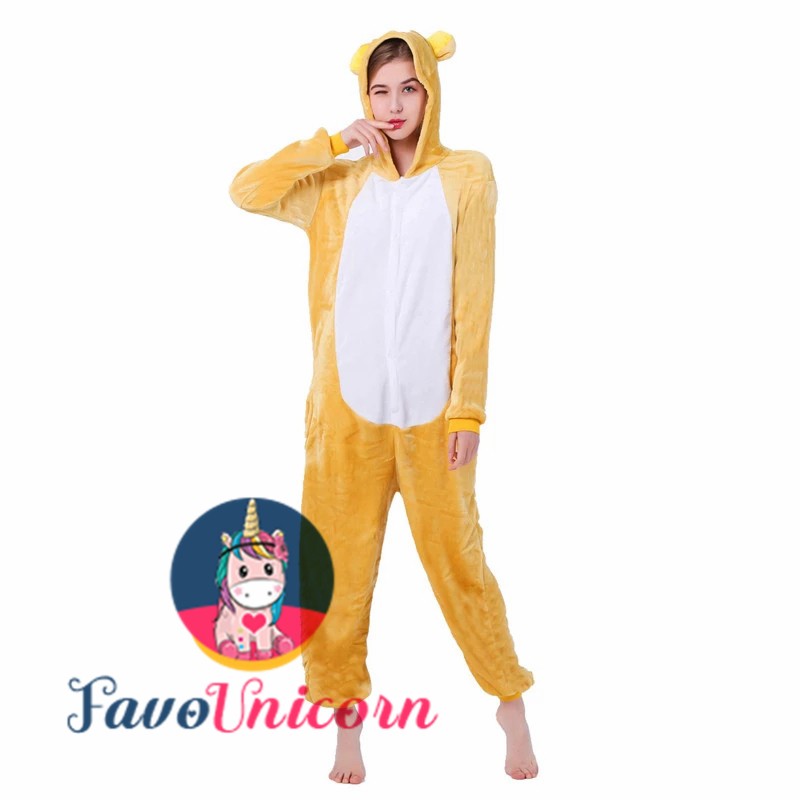 Pajamas Sleepwear Jumpsuit, Rilakkuma Kigurumi Onesie