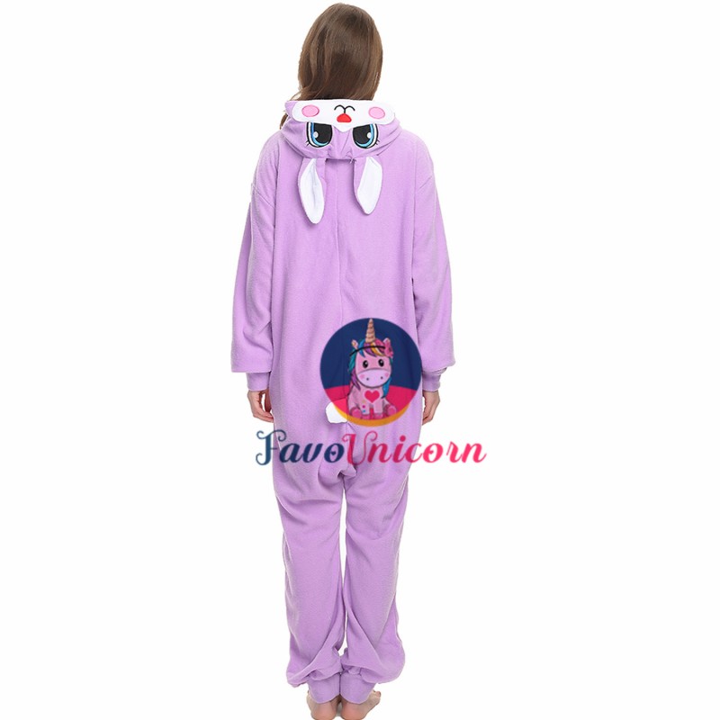  ZZXXB Circus Bear and Rabbit Onesie Pajamas for Adult