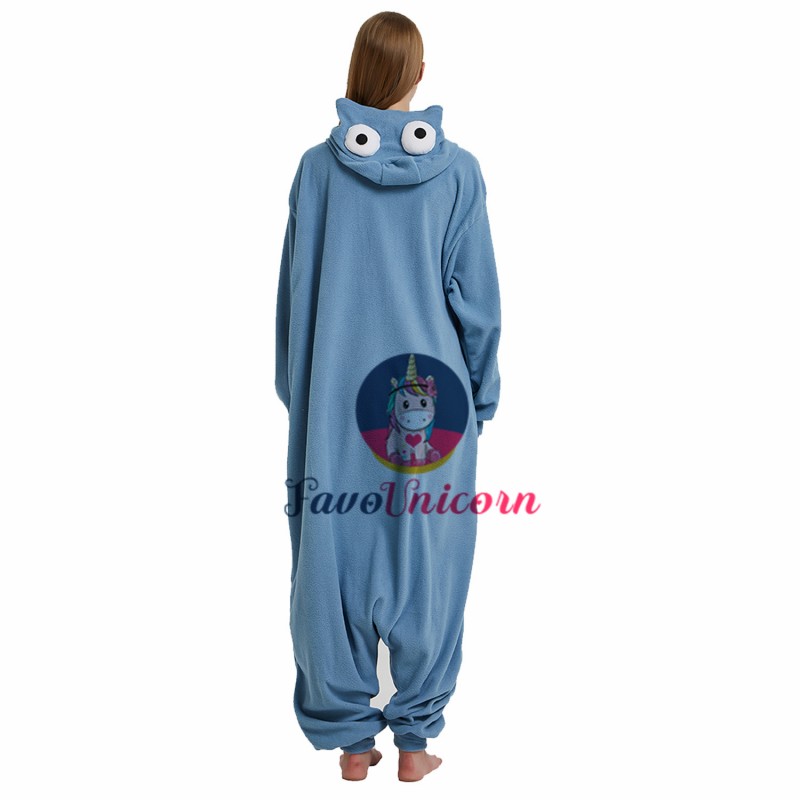Sta in plaats daarvan op wastafel automaat Sesame Street Blue Monster Onesie Costume Pajama for Adult Women & Men  Halloween Costumes - Favounicorn.com