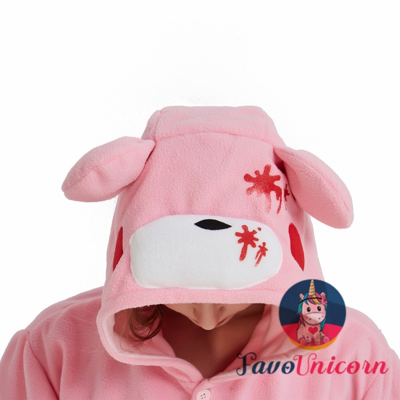 Pink Gloomy Bear Kigurumi