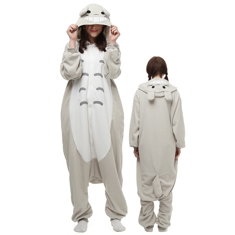Beoefend zeven genade Totoro Costume Onesie Pajamas Adult Animal Onesie for Women & Men -  Favounicorn.com
