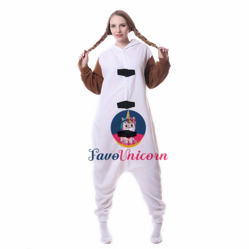 onwettig hulp Elegantie Olaf Costume Onesie Pajamas Adult Animal Costumes for Women & Men -  Favounicorn.com