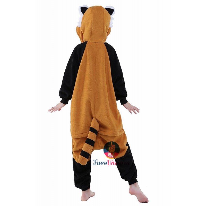 Red Panda Raccoon Onesie Costume Animal Onesies for Adults & Kids -  