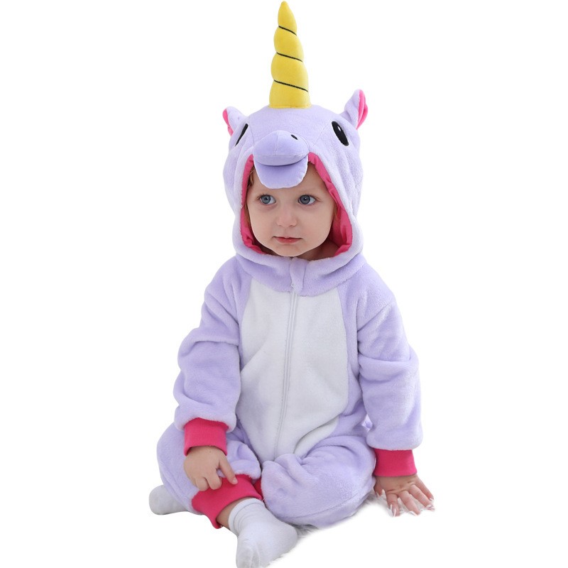 Unicorn Onesie Pajama Toddler Animal Costume for Baby Infant ...