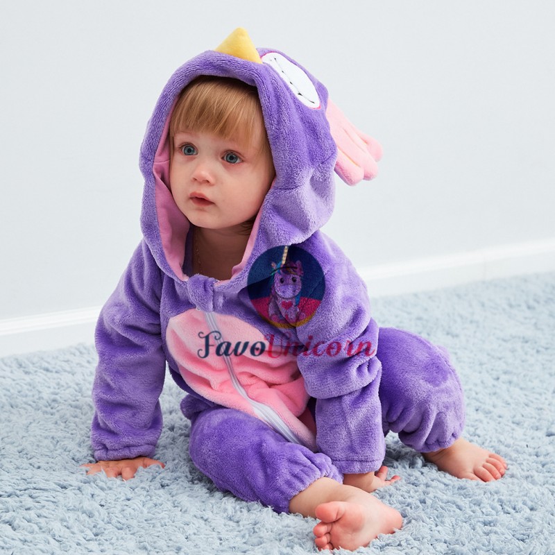Baby Purple Onesie Onesies for Toddler Infant - Favounicorn.com