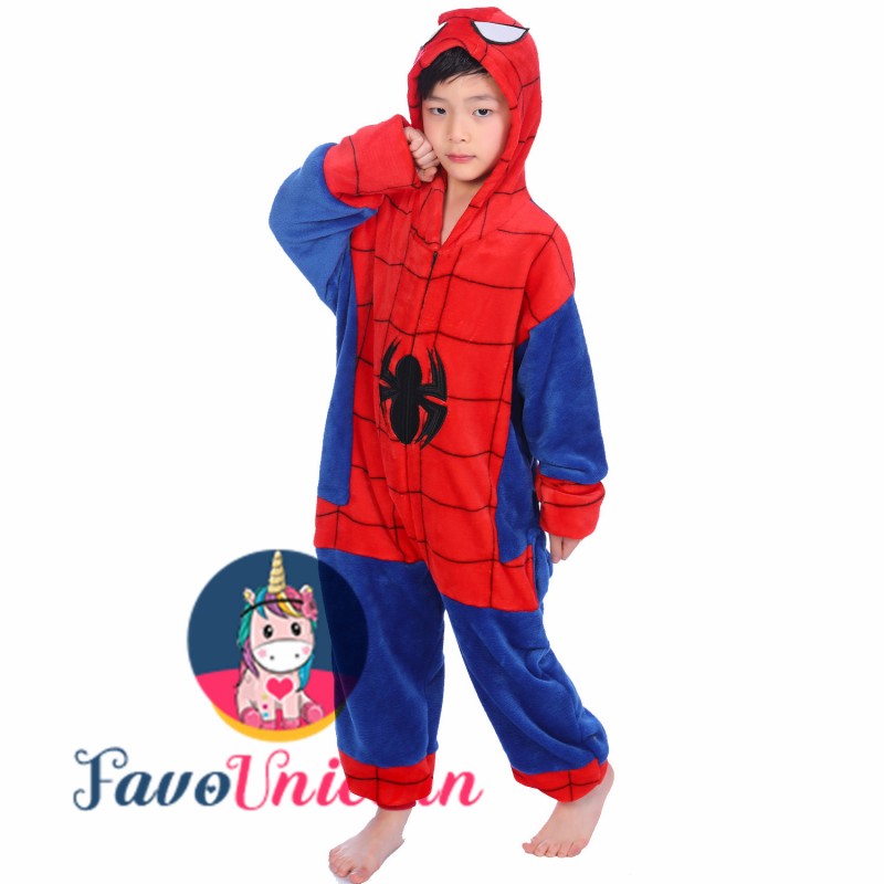Pijama Infantil enterizo o Spiderman o - Zunoni