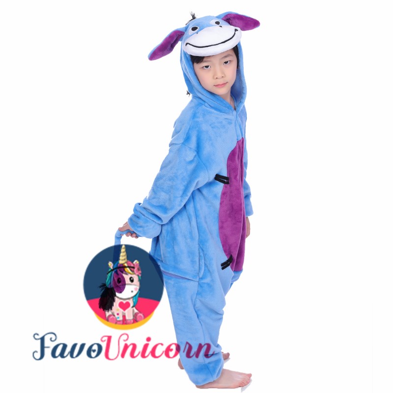 Kids Pink Stitch Costume Onesie Pajama Animal Outfit for Boys & Girls 