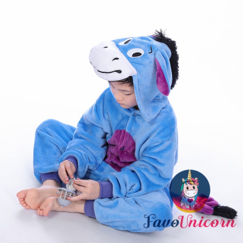 Disney Winnie the Pooh Eeyore Onesie Pajamas for Kids Boys & Girls, the  Best Price Online Sale