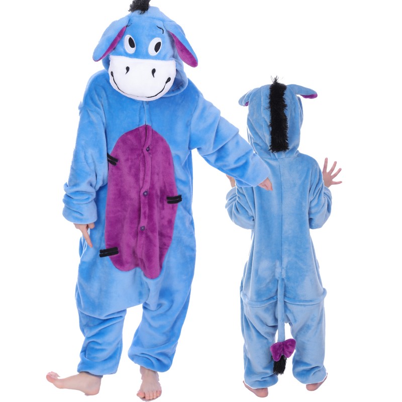 Kids Pink Stitch Costume Onesie Pajama Animal Outfit for Boys
