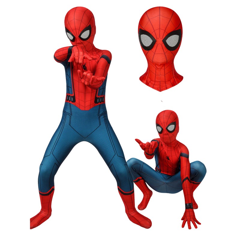 prøve pant hellig Boys Spider Man Costumes Miles Morales/Gwen/Far From Home/Venom Kids Spiderman  Suit Cosplay - Favounicorn.com