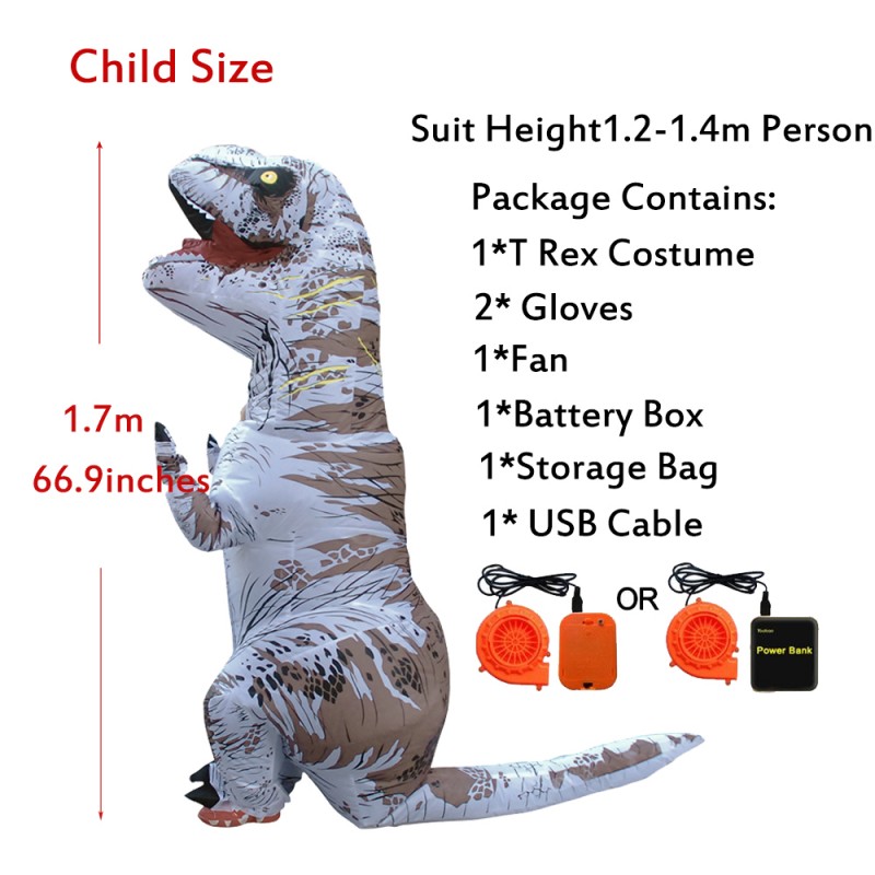 T-Rex Inflatable Costume  Inflatable dinosaur costume, Inflatable