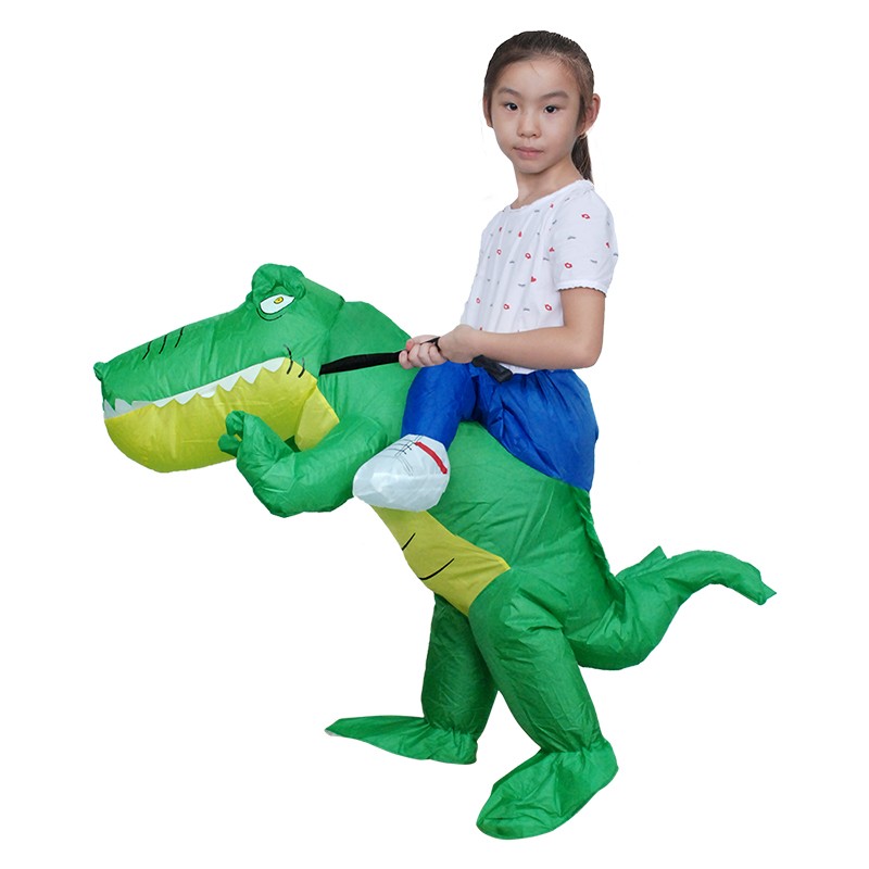 Inflatable Crocodile Costume Halloween Blow Up Funny Costumes For Adult ...
