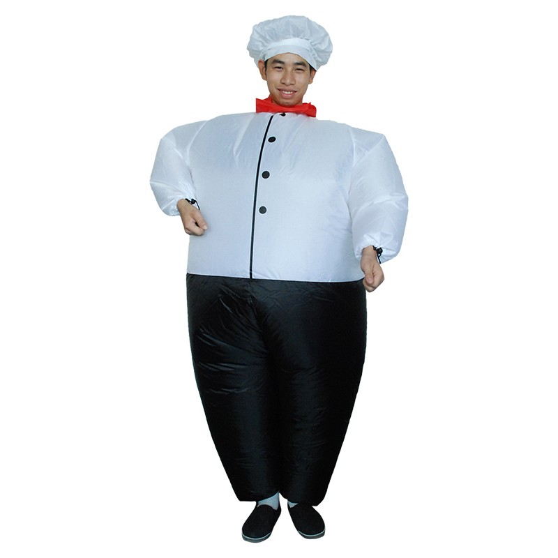 Friend Chromatic Disappointed Inflatable Chef Costume Halloween Blow Up Funny Costumes For Adult -  Favounicorn.com