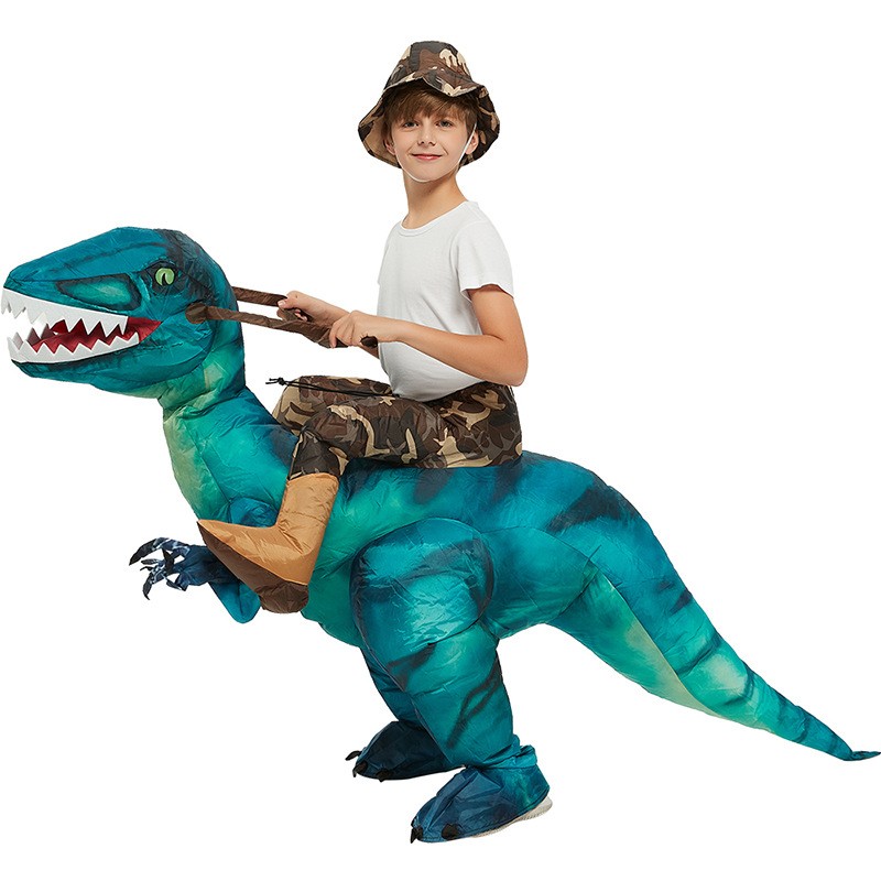 Blow Up Dinosuar Costumes Inflatable Ride On Funny Halloween Costumes ...
