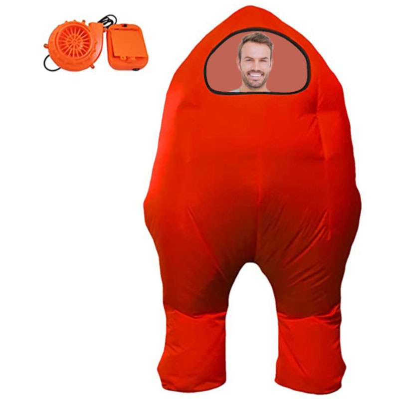 Kids Inflatable Among US Costume Halloween Blow Up Full Body Costumes 