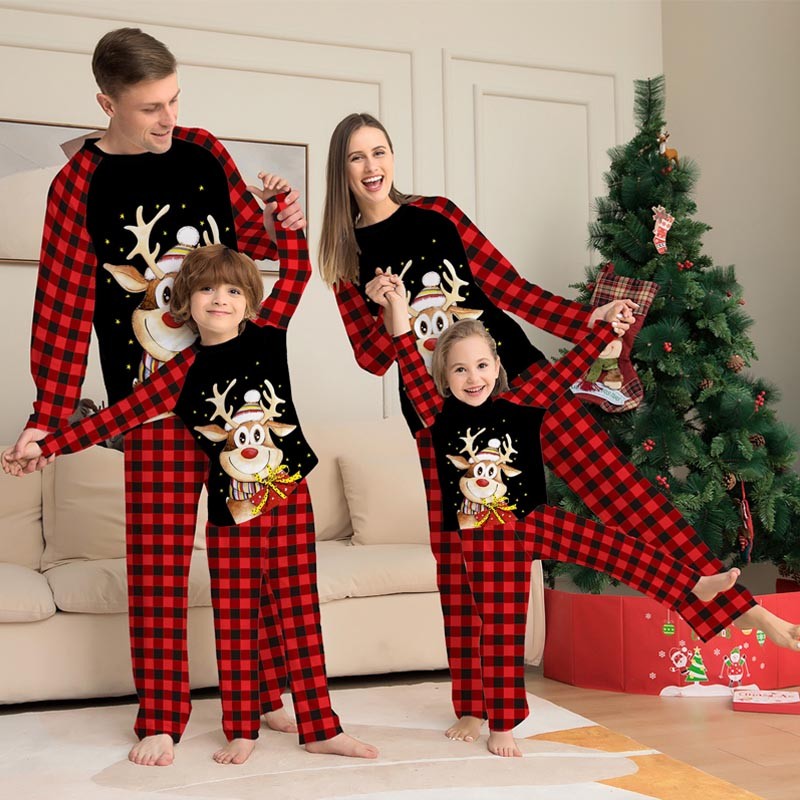 Family Christmas pajamas Personalized Holiday PJs pajama pants, Monogrammed Holiday pajamas, Matching Christmas PJs