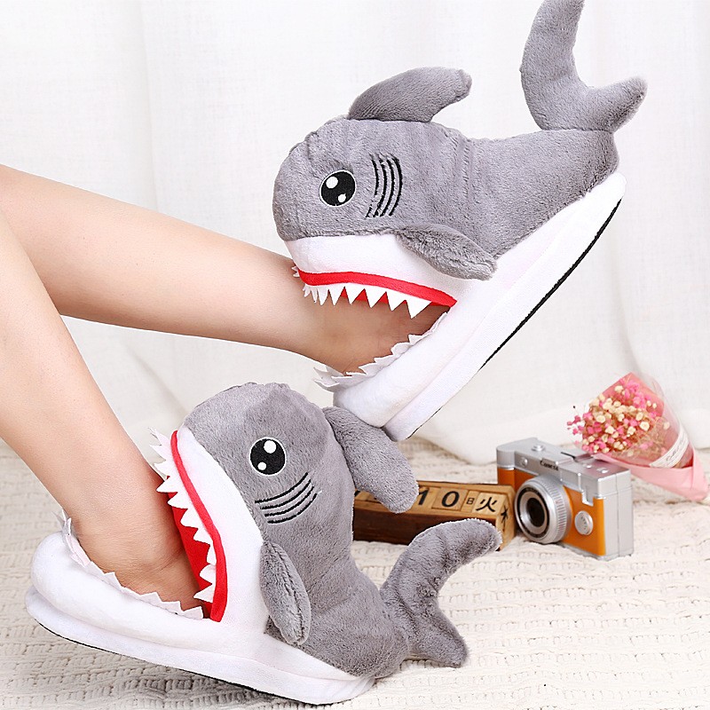 Kloster kim dødbringende Cute Animal Slippers Shark Shoes for Adult - FavoUnicorn.com