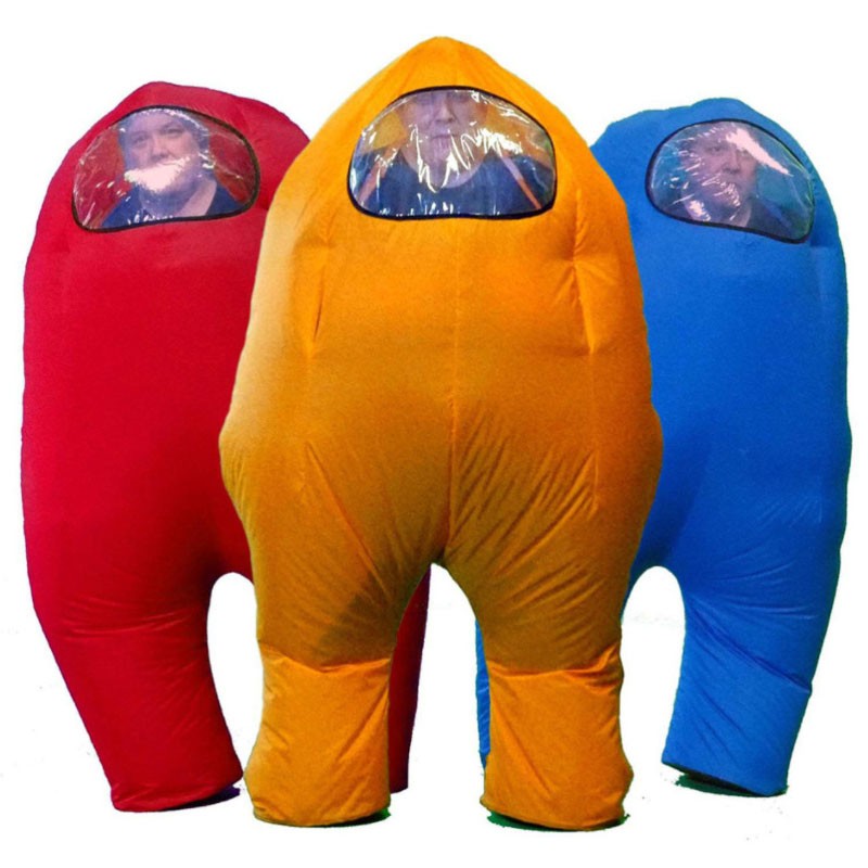 Kids Inflatable Among US Costume Halloween Blow Up Full Body Costumes -  