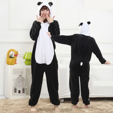 Panda Onesie for Women & Men Costume Onesies Pajamas Halloween Outfit