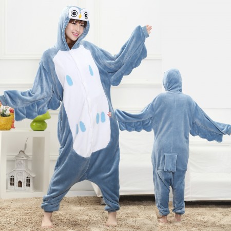 Owl Onesie for Women & Men Costume Onesies Pajamas Halloween Outfit