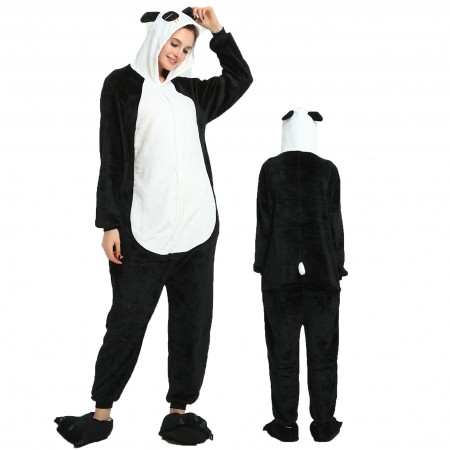 Women & Men Panda Onesie Costume Onesies Pajamas for Halloween