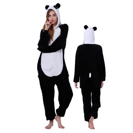 Women & Men Tears Panda Onesie Costume Onesies Pajamas for Halloween