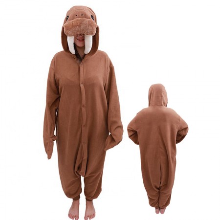 Walrus Costume Onesie Pajamas Adult Animal Costumes for Women & Men
