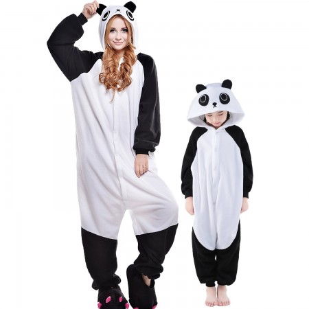 Panda Onesie Costumes for Kids & Adults