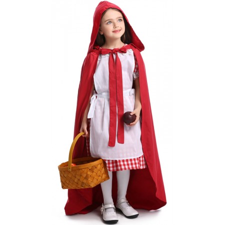 Little Red Riding Hood Costume Kids Halloween Costumes Fancy Dress