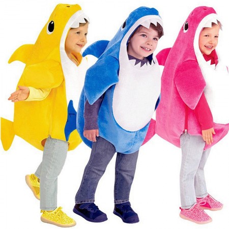 Kids Shark Costume Infant Halloween Suit for Girls & Boys