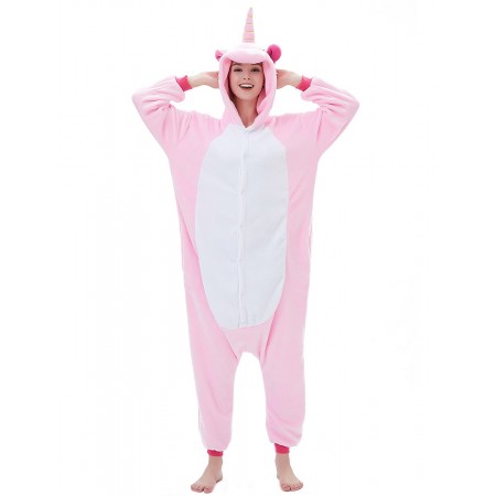 Pink Unicorn Onesie Costume Halloween Outfit for Adult & Teens