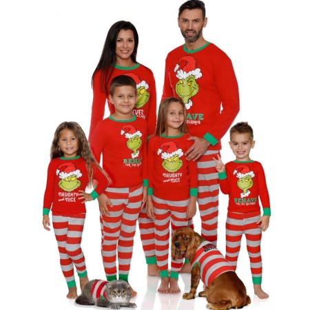 Family Christmas Pjs Matching Sets Couple Pajamas Outfits